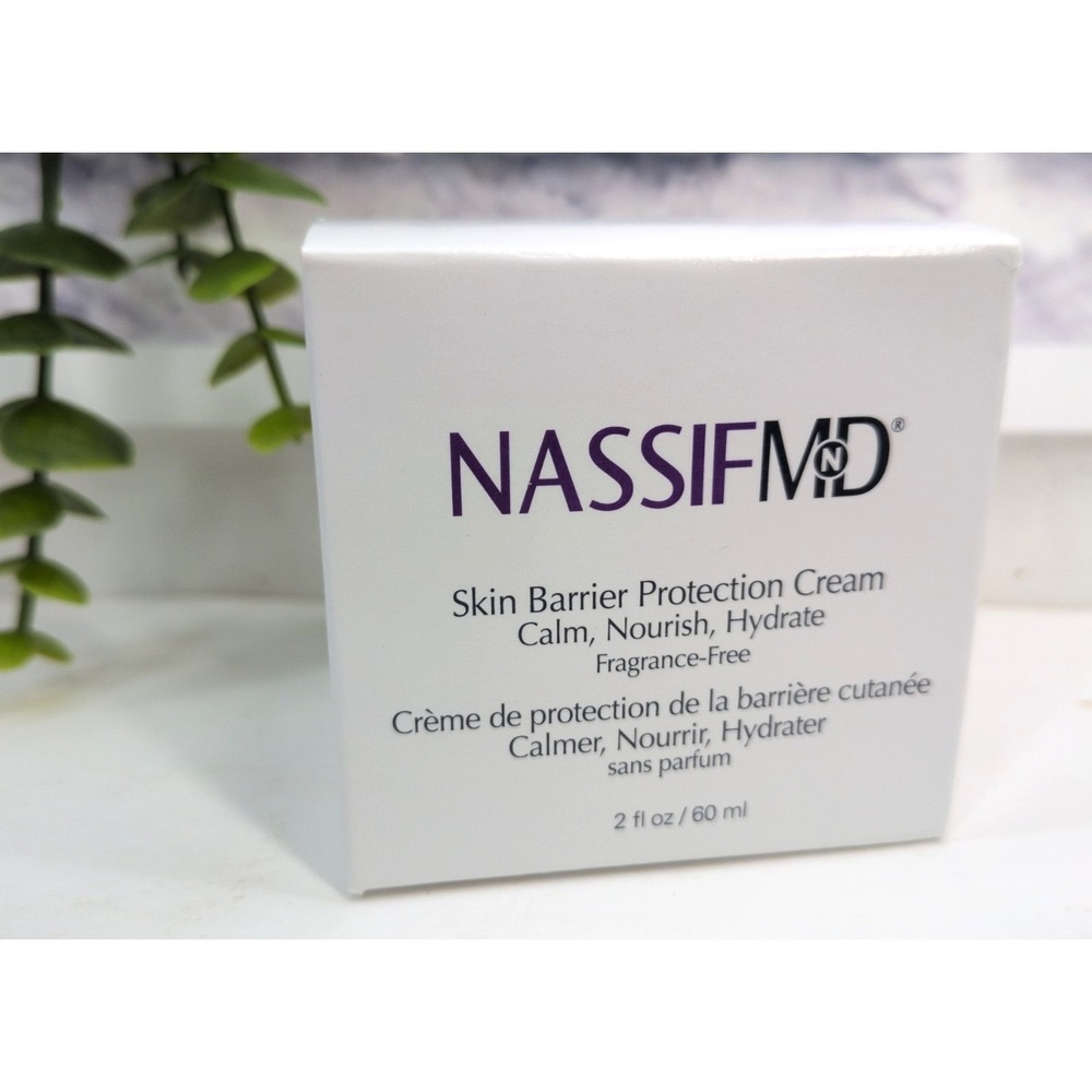 SEALED‎ NEW🥰NassifMD Dermaceuticals Skin Barrier Cream Calm Hydrate Protect 2oz
